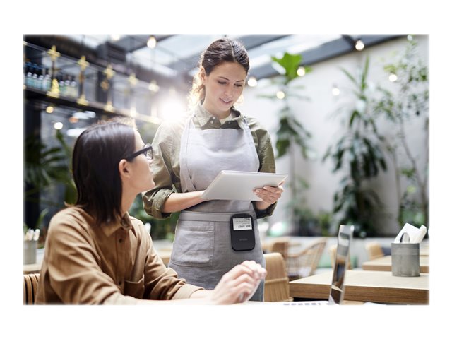 Epson Mobilink TM-P80II Impresora Portátil Inalámbrica BT POS para Recibos 80mm. Rollo (7,95 cm) 203 ppp hasta 100 mm/segundo USB-C, Bluetooth 5.0