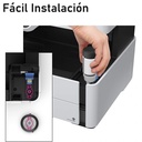 Epson, Ecotank M3170, Impresora Multifuncional Inalámbrica, Monocromática, USB, Wi-Fi, Color Blanco/Negro