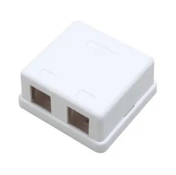 Roceta de 2 Puertos para Dados RJ45 Modelo NSB-5220 Marca Quest 