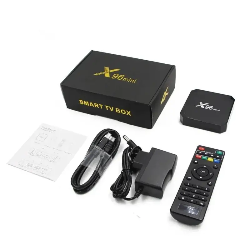 TV Box Smart Android ModeloX96mini 4K, 2Gb de RAM, Android 16