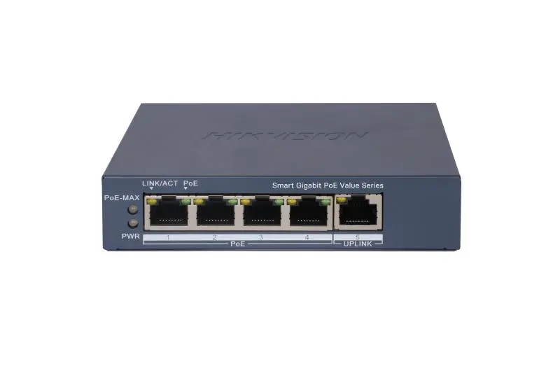 Interruptor POE inteligente Gigabit de 4 puertos 