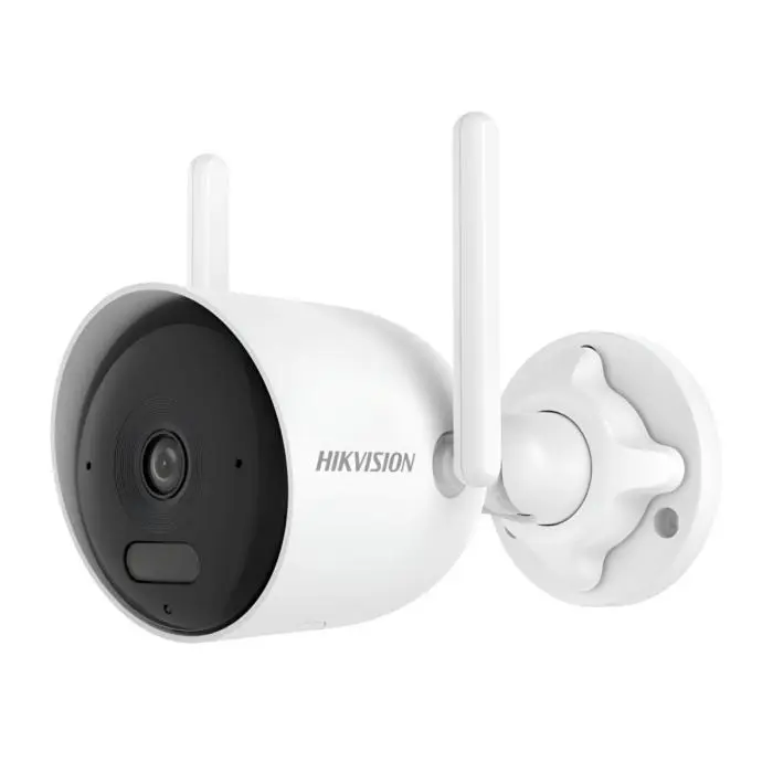 Cámara bala para exteriores Wi-Fi 6 de 4 M, detección de personas y vehículos,Micrófono y altavoz incorporados, admiten audio bidireccional, hasta 30 m IR y 30 m de luz blanca, Resistente al agua y al polvo (IP66) 
