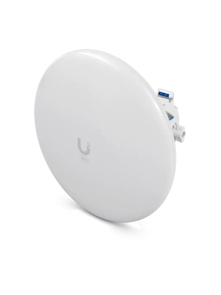 Antena Cliente para WAVE-AP, con frecuencia de 60GHz y tasa de transferencia de hasta 2Gbps. Incluye respaldo en 5GHz, compatible solo con WAVE-AP