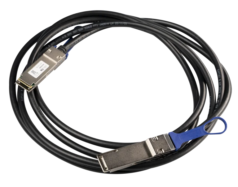 Cable de coneccion directa 3m para velocidades de 100Gbps Modelo XQ-DA003 Marca Mikrotik 