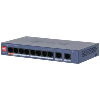 Switch Gigabit de escritorio gestionado en la nube de 10 puertos con 8 puertos