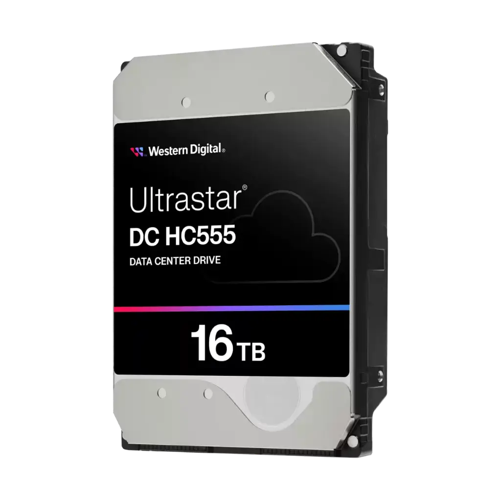 Disco duro- 16 TB  Ultrastar HC555 para los centros de datos Modelo 0B48722 Marca Western Digital WD 
