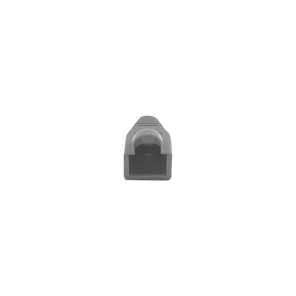 Botas de pvc para conectores RJ45, COLOR GRIS
