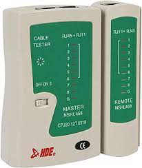 NETWORK TESTER CABLE DE RED RJ45 Y RJ11