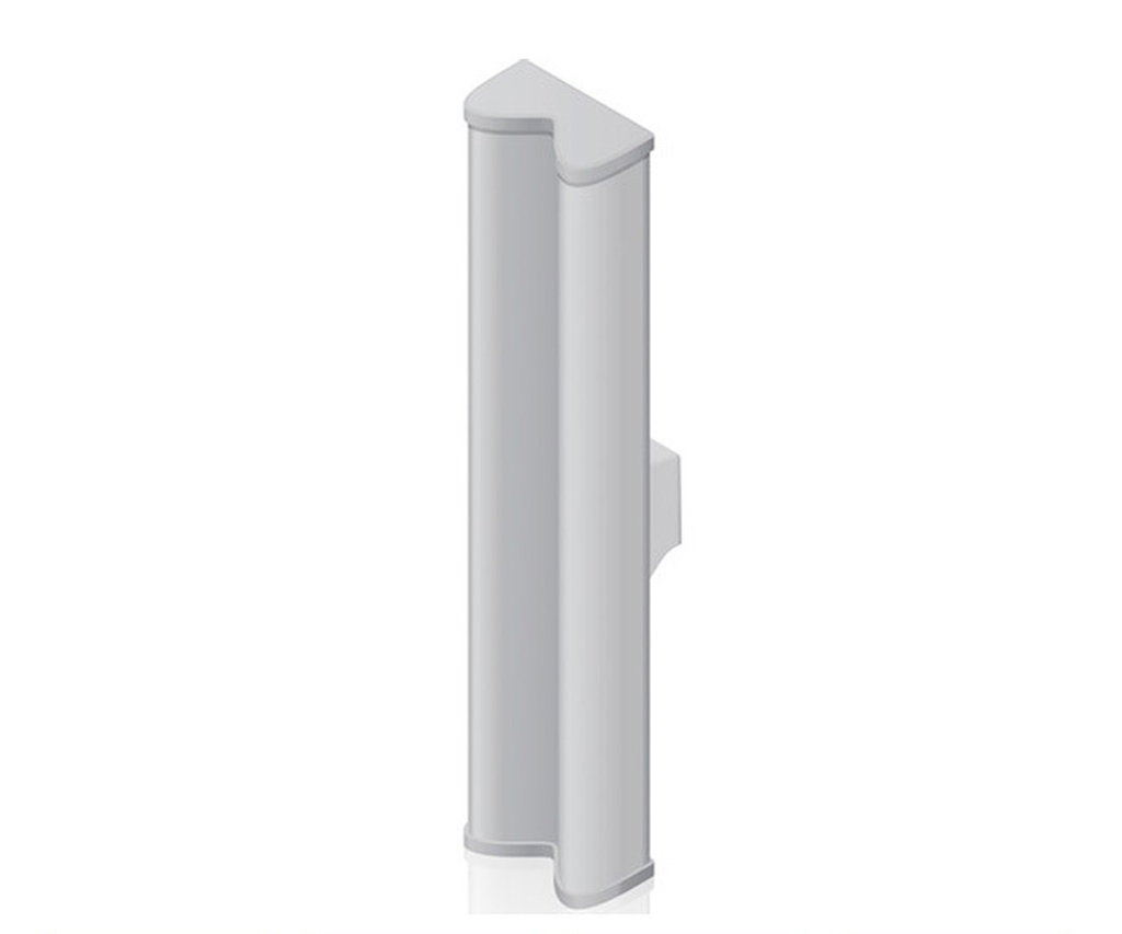 Antena sectorial de 2.4 GHz, 90°, 16 dBi, tecnología AirMax, estación base para redes punto a multipunto (PtMP), marca Ubiquiti