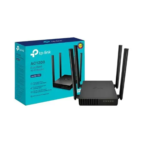 Router inalámbrico de doble banda, de 4 antenas, marca TP-Link