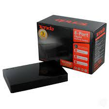 Switch 8 puertos de 10/100/1000 Mbps, marca Tenda