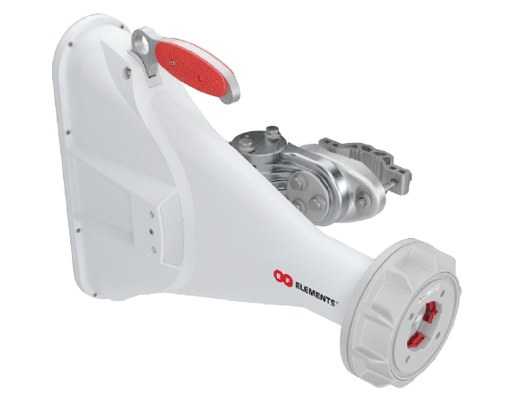 Antena asimetrica de corneta TP de 60°, marca RF Elements