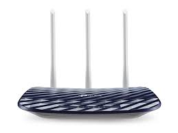 Router wi-fi de doble banda AC750 300Mbps a 2,4GHz + 433Mbps a 5GHz, 3 antenas, marca TP-Link