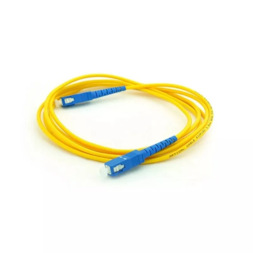 Patch Cord de Fibra Óptica SC-UPC/UPC 3mts