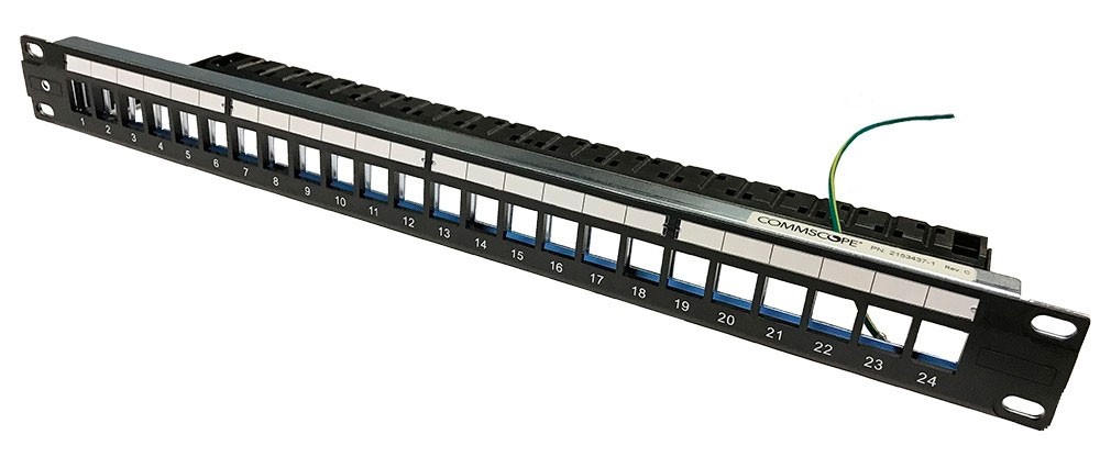 SUPRANET, PATCH PANEL, MODULAR, 12 o 24 PUERTOS, 1RMS