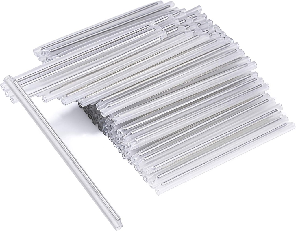 Termo encogible mediano para fusión de fibra óptica medida 60mmx1.2mm 