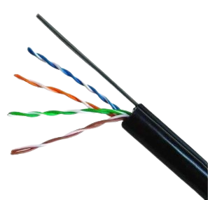 BOBINA DE CABLE UTP CAT5E EXTERIOR CON MENSAJERO 305MTS