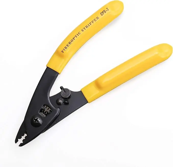 Peladora para fibra óptica, de 3 niveles de corte