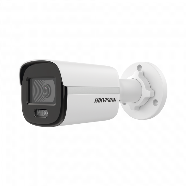 Cámara Bala IP Color Vu Lite, resolución de 2Mpx, lente fijo, H.265+ Ip67 IR 30 mts, marca Hikvision