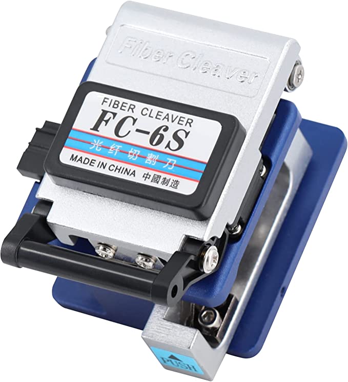 Cleaver de fibra óptica de alta precisión modelo FC-6S