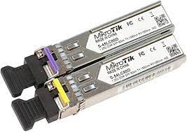 S-4554LC80D Par de módulos SFP, S-45LC80D, para 80km, conector LC-UPC, para fibra óptica monomodo, marca Mikrotik