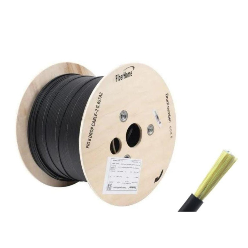 Bobina de Fibra Dieléctrica redonda 1 hilo 500Mts