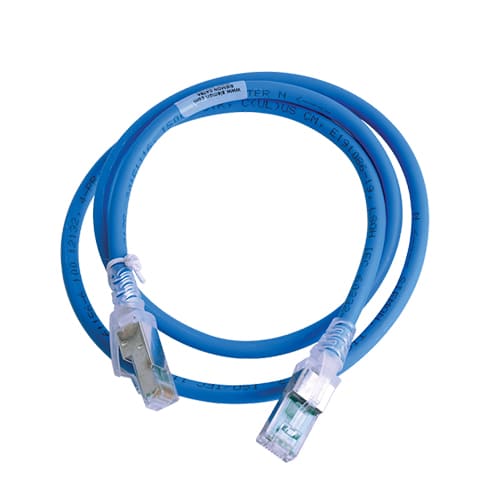 SUPRANET/PATCH CORD SMALL 28AWG /CAT 6/UTP/1FT/AZUL