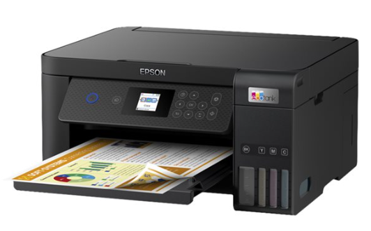 Epson EcoTank L4260 - Impresora multifunción - color Epson chorro de tinta rellenable Letter A (216 x 279 mm)/A4 (210 x 297 mm) (original) A4/Legal (material) hasta 7.7 ppm (copiando) hasta 10.5 ppm (impresión) 100 hojas USB 2.0, Wi-Fi(n)