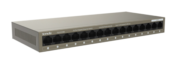 Switch 16 puertos Gigabit Ethernet,No administrable