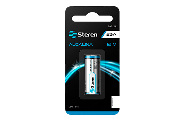 Pila alcalina tipo cilindro "23A"