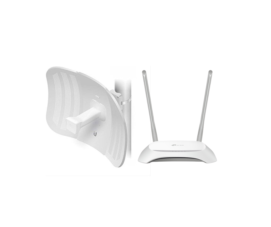 Combo LBE-5AC-GEN2 + router TL-WR850N