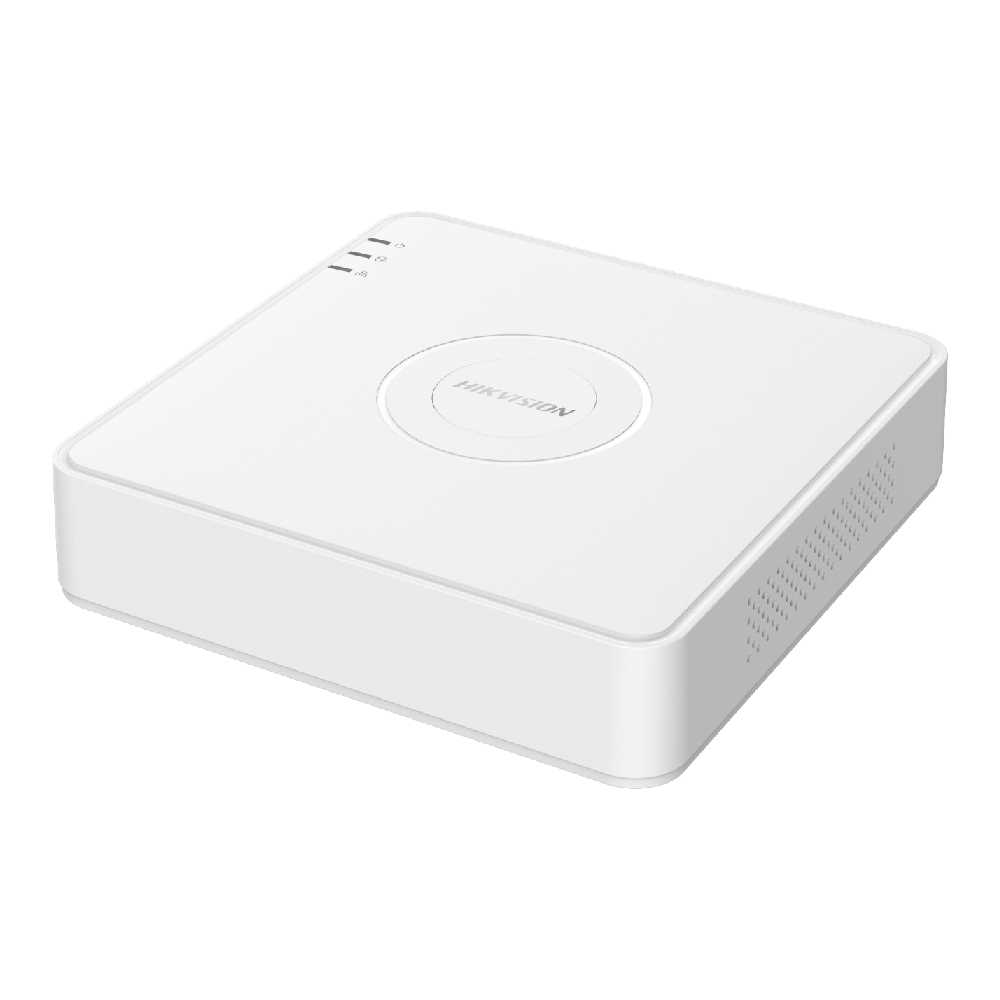 Dvr Grabador Slim Turbo 8 canales AcuSense, resolución máxima 1080p lite, compatible con tecnologías TVI, AHD, salida HDMI y VGA, 1 slot para disco duro (no incluido), marca Hikvision