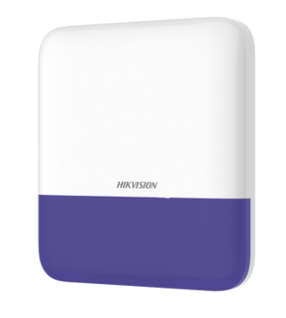 (AX PRO) Sirena Inalámbrica con Estrobo Azul para Exterior IP65 / 110 dB