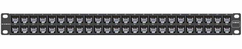 PATCH PANEL ZS-PNL-U48E PATCH PANEL PLANO Z-MAX VACIO 48 PUERTOS 1RU VACIO BLINDADO Marca Siemon 