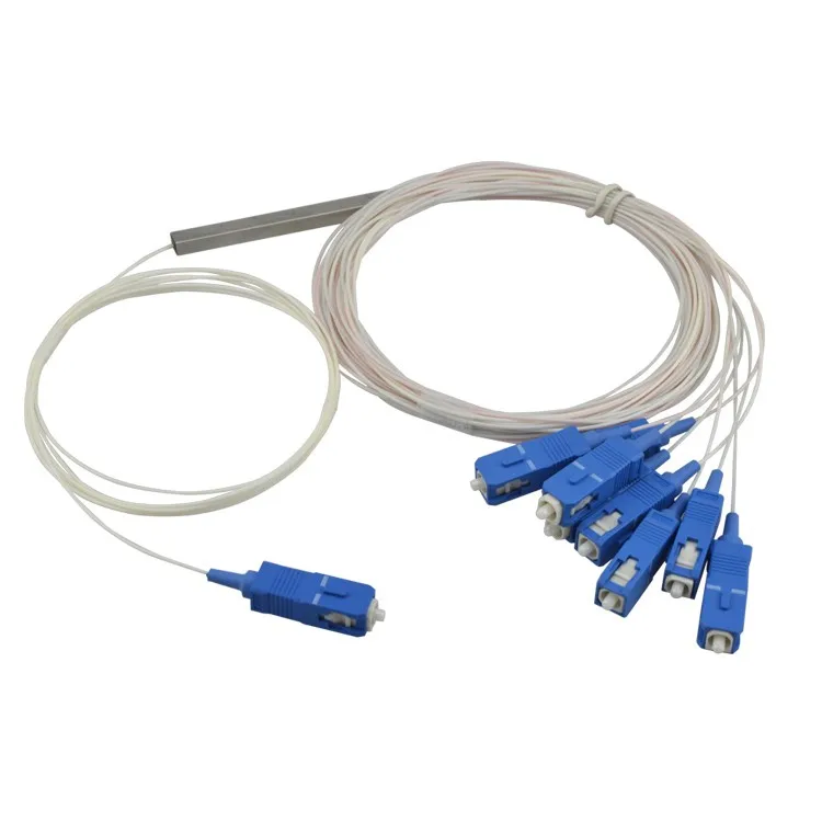 Splitter Óptico PLC 1X8 SC/UPC