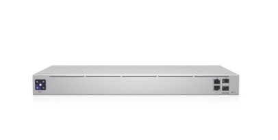 Router UniFi con funciones de seguridad (DPI/IDS/IPS/firewall), 2 puertos WAN y 2 puertos LAN