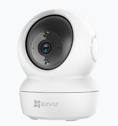 CAMARA WIFI H6c - INÁLAMBRICA TIPO DOMO, CON RESOLUCIÓN 2MPX, FULL HD, COMPATIBLE CON TECNOLOGÍAS IP, ANDROID Y IOS, ASÍ COMO LA COMUNICACIÓN DE AUDIO BIDIRECCIONAL marca EZVIZ