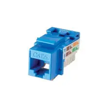 SUPRANET / DADO PLANO CAT 6 / Tool-Less Keystone/ 180°/AZUL