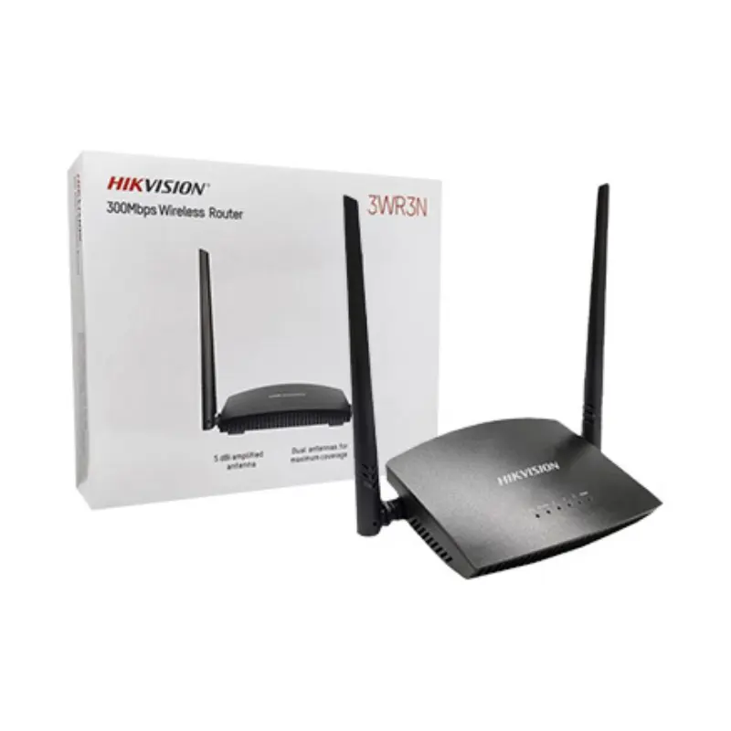 Router Hikvision DS-3WR3N en Guatemala | WiFi 300Mbps Económico