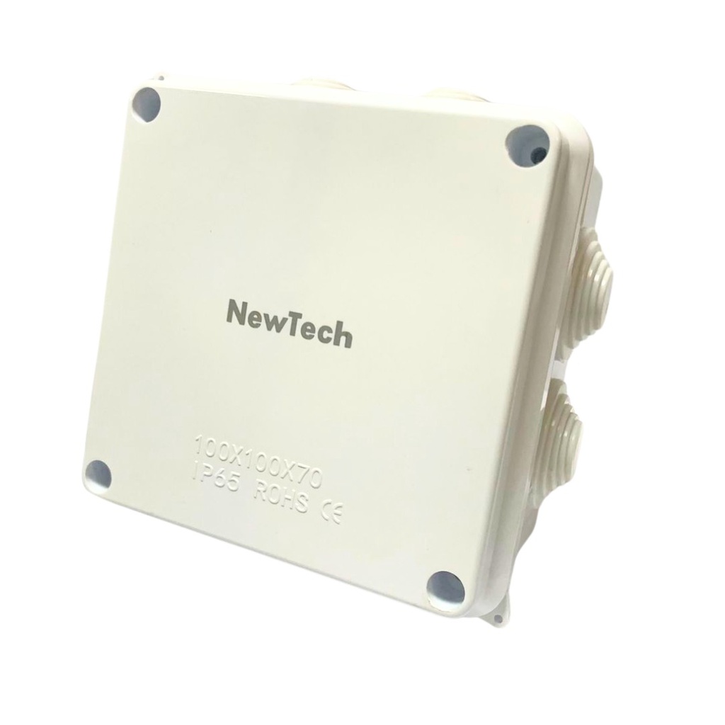 Caja plástica de registro 100*100*70 Newtech