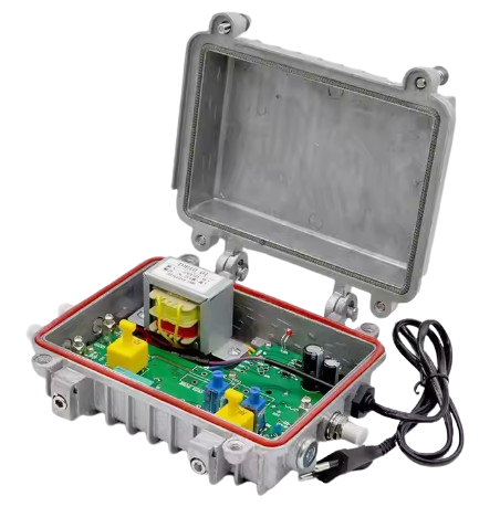 Mini Amplificador CATV 110v 860Mhz 30Db P/Exterior