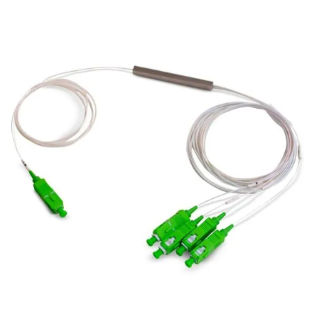 Splitter Óptico PLC 1x4 SC/AP