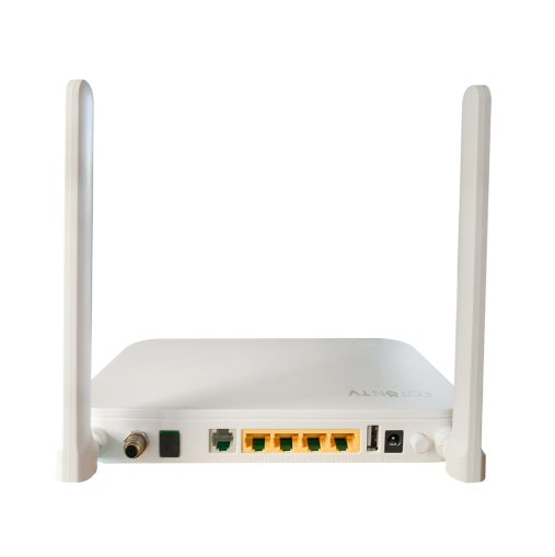ONU de 4 puertos ethernet 10/100 | 1GE WIFI+CATV modelo ONU 730-TV, Marca, Fotón