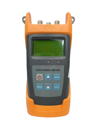 Power Meter PON Naranja Genérico -50dB A +26dB Con Linterna Óptica VFL