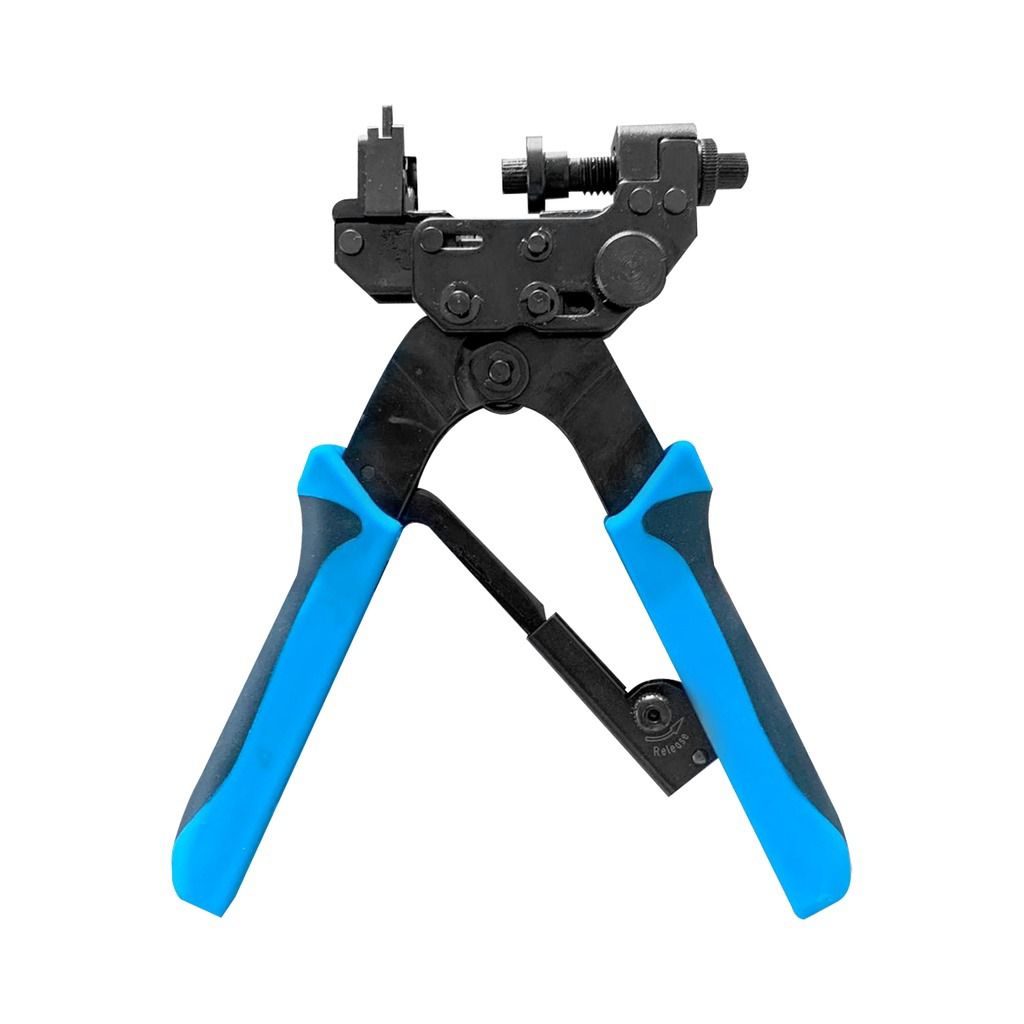 Ponchadora ajustable para conecores a comprecion RG59/RG6-BNC/RCA