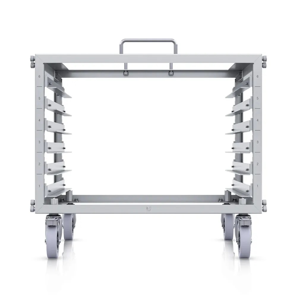 Paquete TWA de Ubiquiti U-Rack-6U-TL Mini Rack sin herramientas de tamaño 6U con panel de conexión en blanco de 24 puertos y paño de microfibra