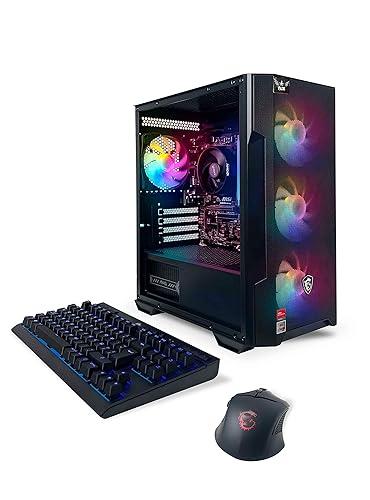 PC  NSX GAMER, Procesador Ryzen 5 5500, 6 Core, Memoria RAM DDR4 16G, DISCO SSD 512 Gb, Tarjeta Grafica NVIDIA RTX3050, Windows 11 Home, Incluye Combo Keyboard + Mouse 