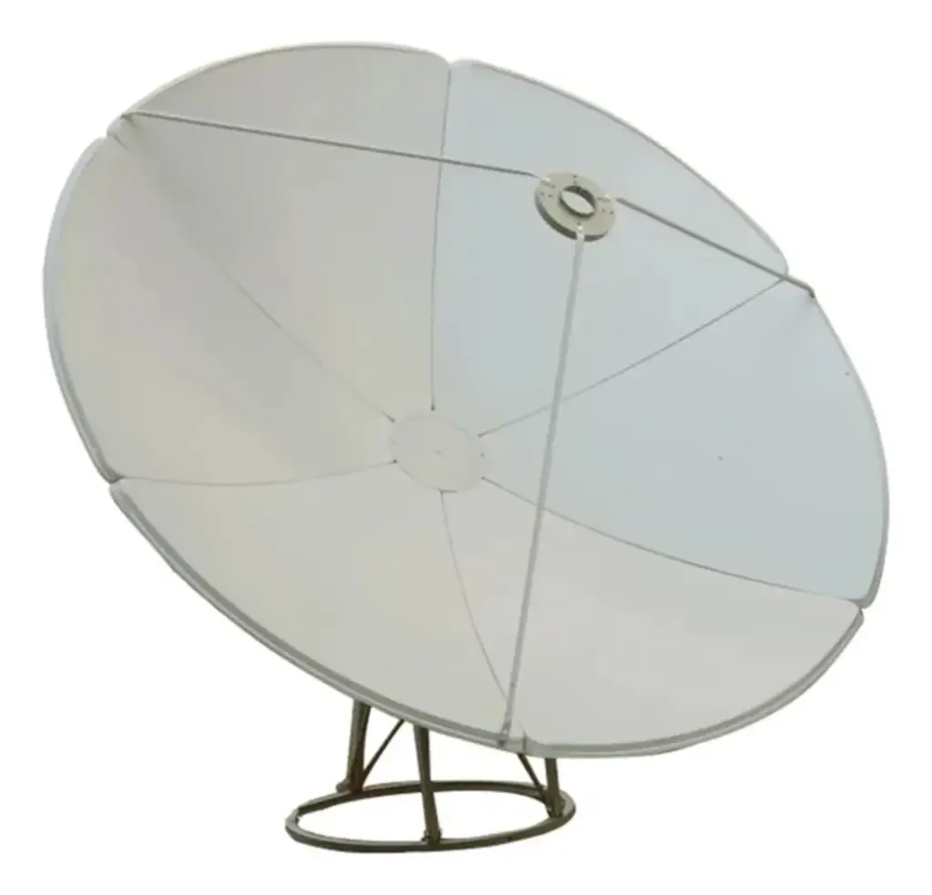Antena Parabolica de Cable Banda C 2.40mts, base de Aro