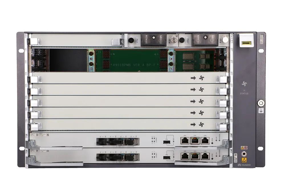 Huawei MA5800-X7 | OLT | 2x MPLA, 2x PILA 10G Uplink módulos 