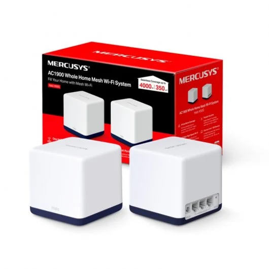MERCUSYS HALO H30(2PACK) SISTEMA WI-FI 5 MESH DOBLE BANDA AC1200 HASTA 1200BPS